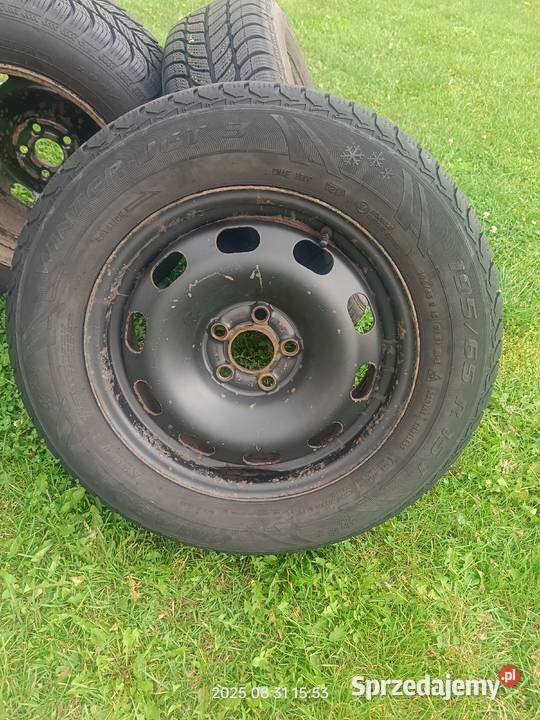 Koła Zimowe 5x100 19565R15 Seat Skoda Volkswagen mazowieckie Nur sprzedam