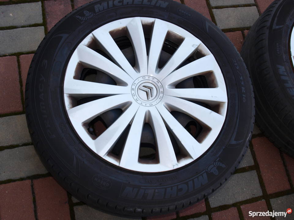 Citroen koła 16 z oponami letnimi 2155516 Kalisz sprzedam