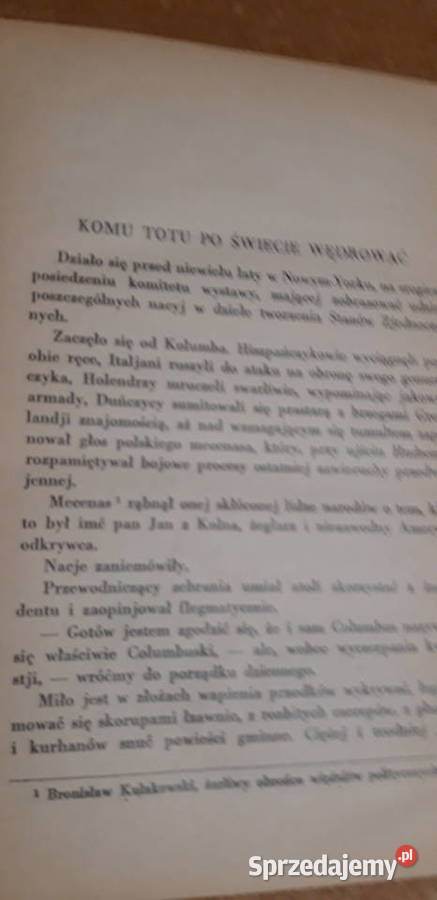 AchTe Chamy w Ameryce Gąsiorowpierwodruk z1935r wielkopolskie Iwno