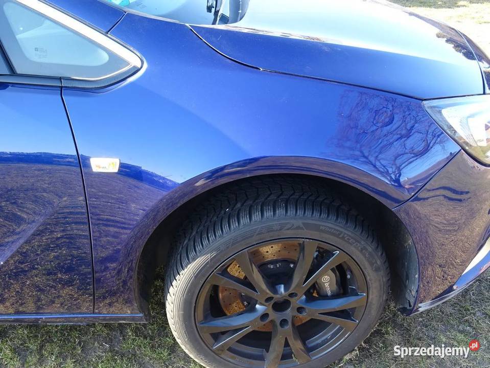 Błotnik prawy przedni OPC Coupe astra j GTC Błotniki łódzkie Parcice