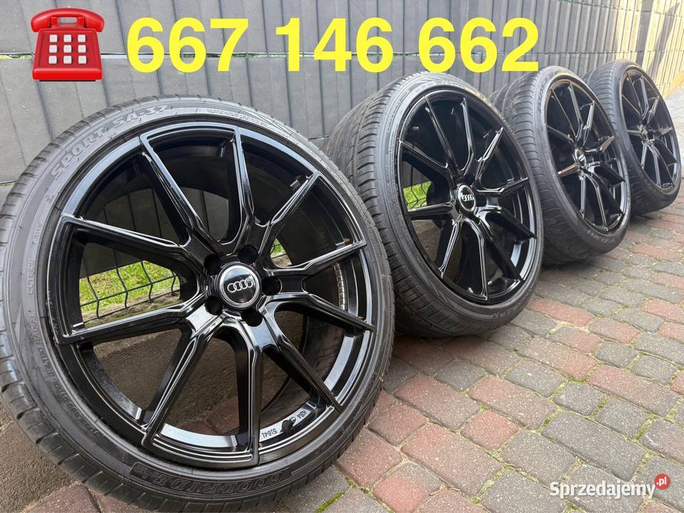 20 felgi koła do A5 A6 A7 5x112 9J ET25 wielkopolskie Lubasz