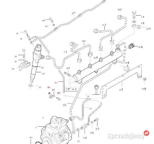 Listwa wtryskowa V837069049 Common Rail Wilkowo sprzedam