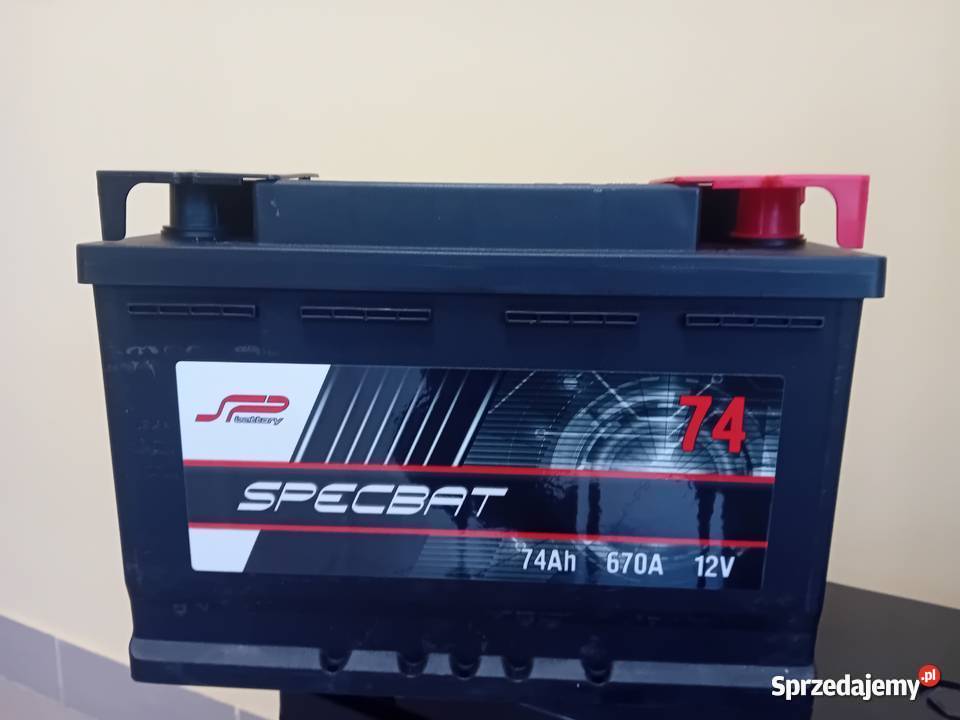 Akumulator SPECBAT 74Ah 670A EN P Specpart Wołomin sprzedam