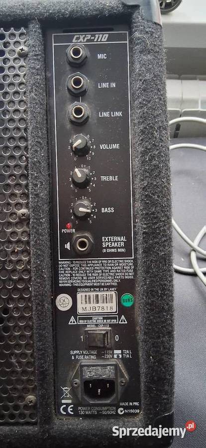 Odsłuch Laney CXP 110 Radomsko