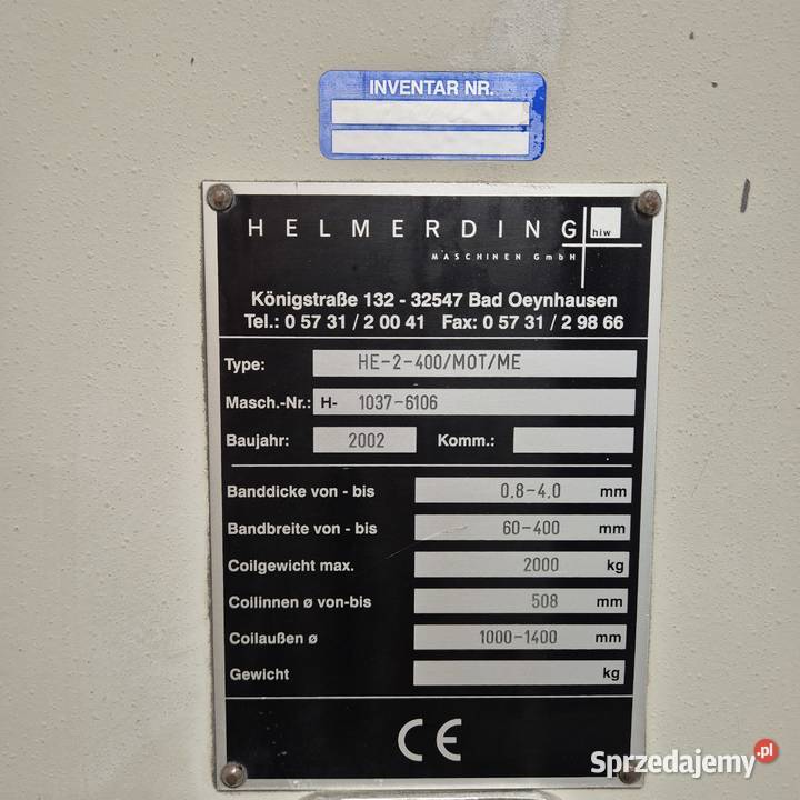 Rozwijak odwijak do taśmy z napędem 2000 Łękawica sprzedam