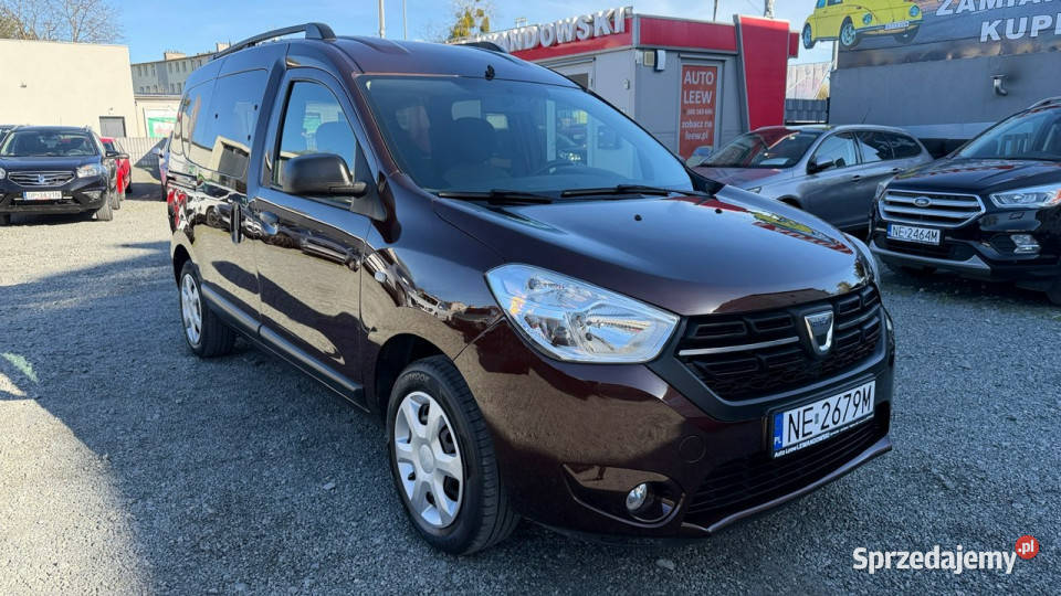 Dacia Dokker Benzyna Zarejestrowany Ubezpieczony Elbląg sprzedam
