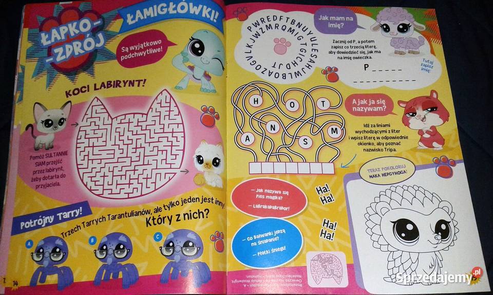 Littlest pet shop Zakątek zwierzątek Egmont Rok wydania 2022