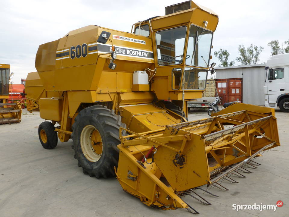 Sampo Rosenlew 600 nowy Deutz Fahr massey volvo