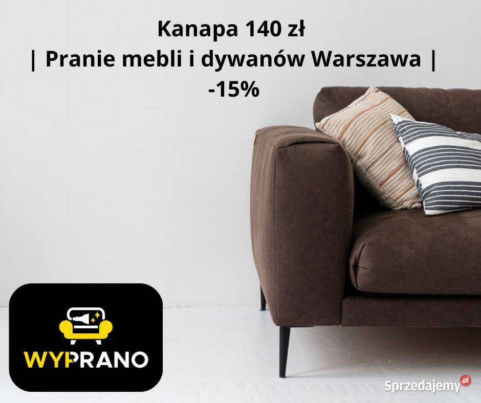 Pranie kanapy 140 Meble i dywany Warszawa dojazd