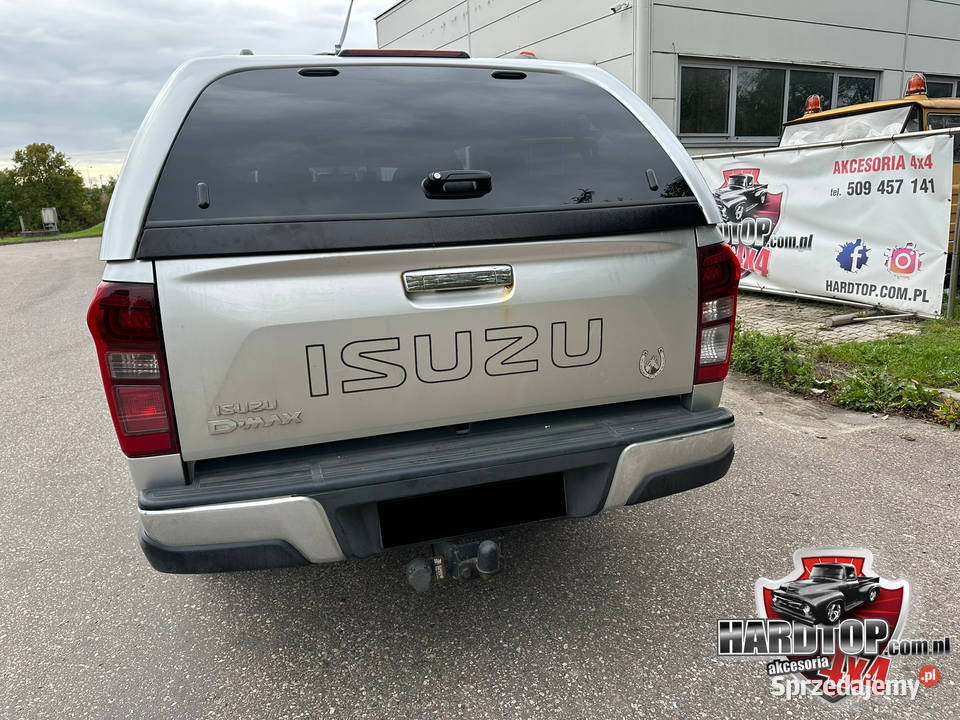 Zabudowa Isuzu D 2012 Szyby Hardtop na pakę
