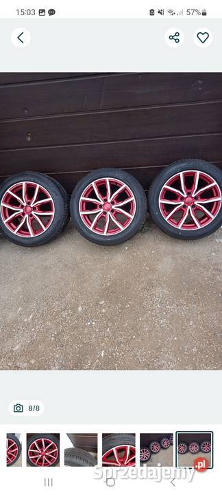 Alufelgi 5x112 opony letnie 2255017 aluminiowe Kamień