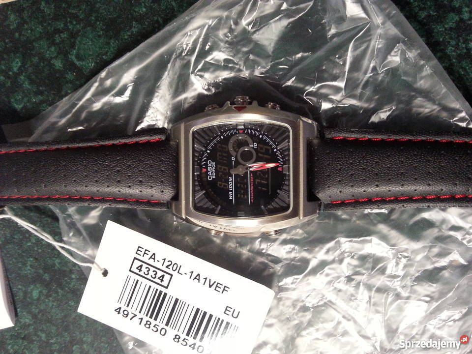 Zegarek Casio Edifice EFA120L1A1 gwrancja do na rękę Warszawa