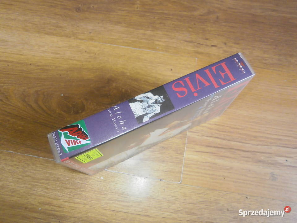 Kaseta VHS ELVIS Aloha From Hawaii oryginał Łódź sprzedam