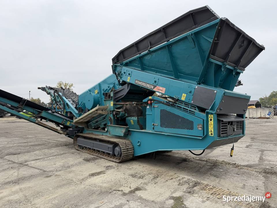 Przesiewacz Powerscreen Warrior 800 pełny VAT Zator