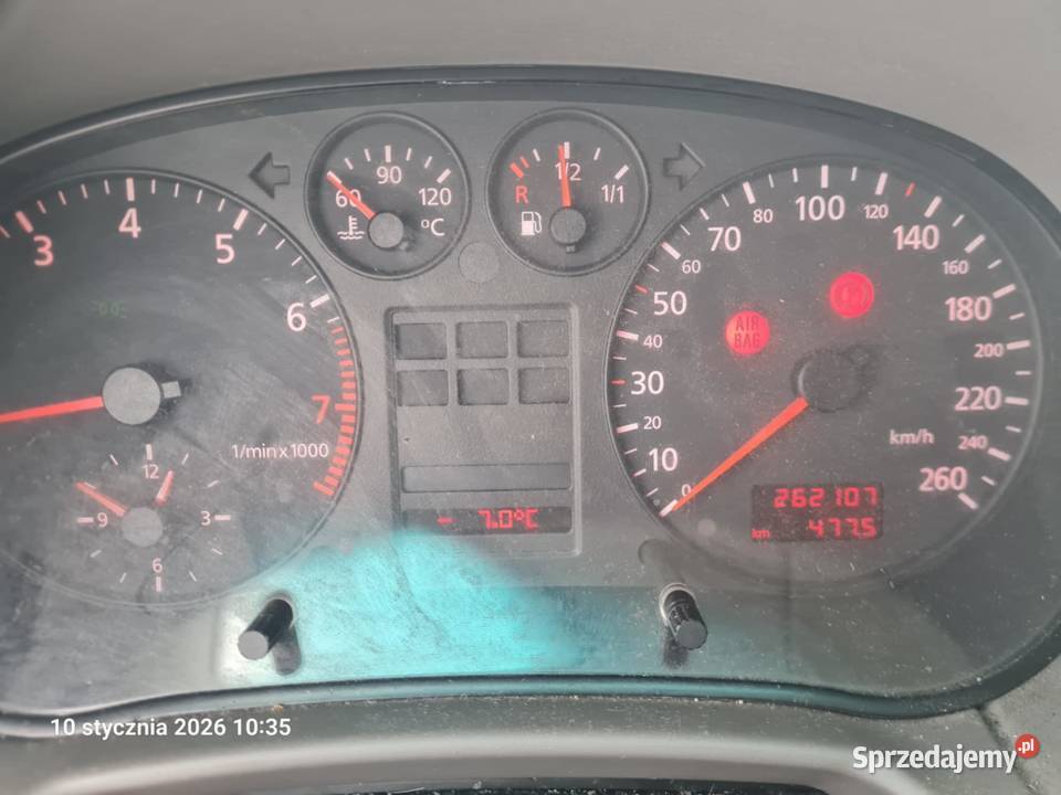 AUDI A3 z gazem sprawna 262000km sprzedam