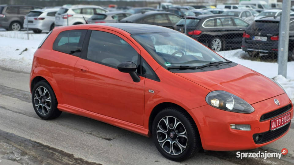 Fiat Punto 14 78 wersja sporting czarny sufit Lębork