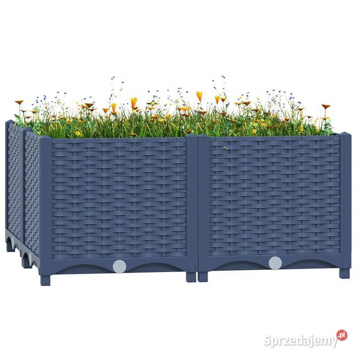vidaXL Donica do podniesionej rabaty 80x80x38 Warszawa