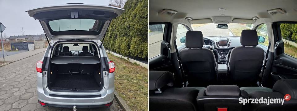 Ford Grand C Titanium 15 150 2018 r LIFT Zarej poduszka powietrzna Ostrów Wielkopolski