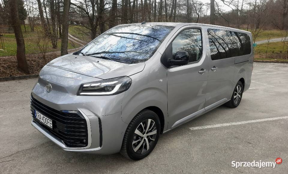 Toyota Proace Verso 8osób 20D4D177 Long VIP 9tkm ProAce Verso małopolskie Jaśkowice
