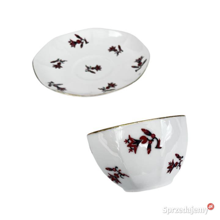 Filiżanka ze spodkiem Viktoria Czechosłowacja Antyki, Sztuka, Kolekcje