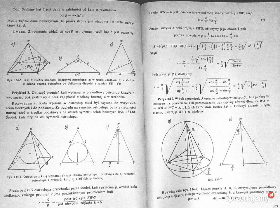 Matematyka kandydatów na wyższe uczelnie Tom 2 lubelskie Chełm sprzedam