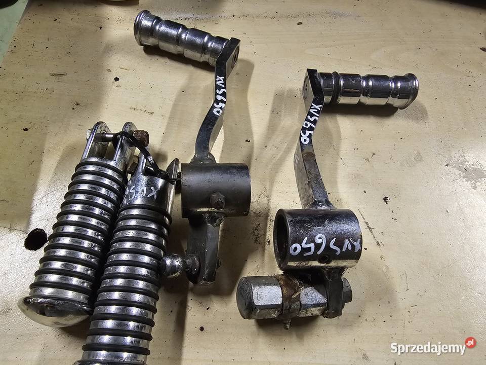 Yamaha XVS 650 drag Star sety podnóżki przednie sprzedam