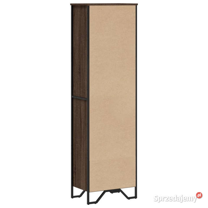 Regał brązowy dąb 50x31x169 materiał Warszawa