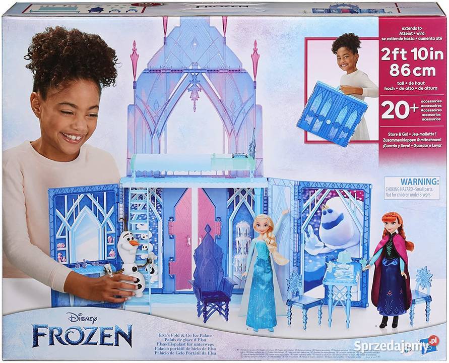 Kraina Lodu FROZEN Zamek Lodowy Pałac Elsy Lalek Mogilany