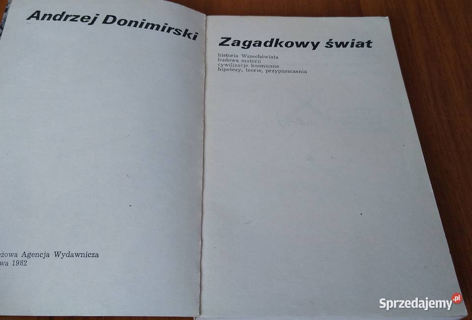 Zagadkowy świat historia wszechświata budowa mat Gdańsk