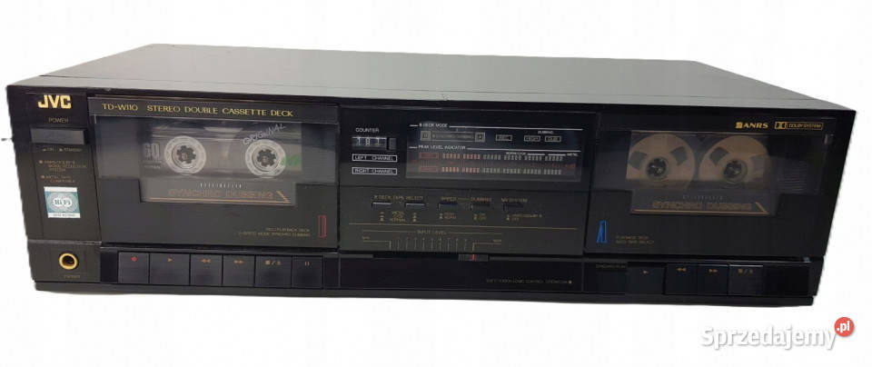 JVC TD W110 magnetofon casette deck wielkopolskie Międzychód sprzedam