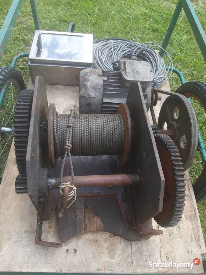 Wyciągarka elektryczna 3fazy 380V Pozostałe Myszków sprzedam