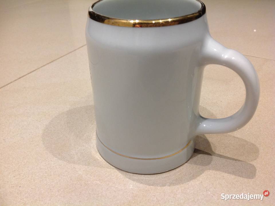 Kufel z Orłem Porcelana LILIEN STARY Sygnowany lubuskie Nowa Sól sprzedam