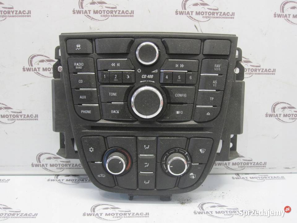 OPEL ASTRA J 10r panel nawiewu radia 13337218