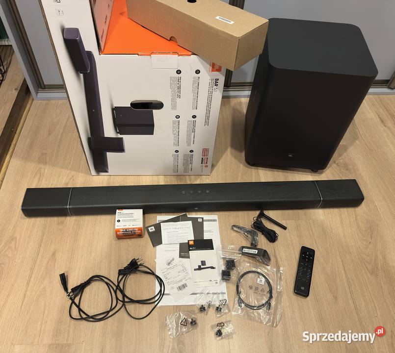 Soundbar JBL BAR 51 Dolby Digital 4K Ultra HD Kudowa-Zdrój