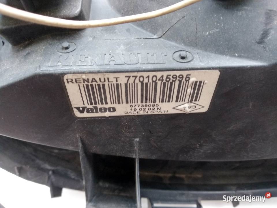 Renault Clio 2 II Thalia lampa przednia lewa łódzkie Sieradz