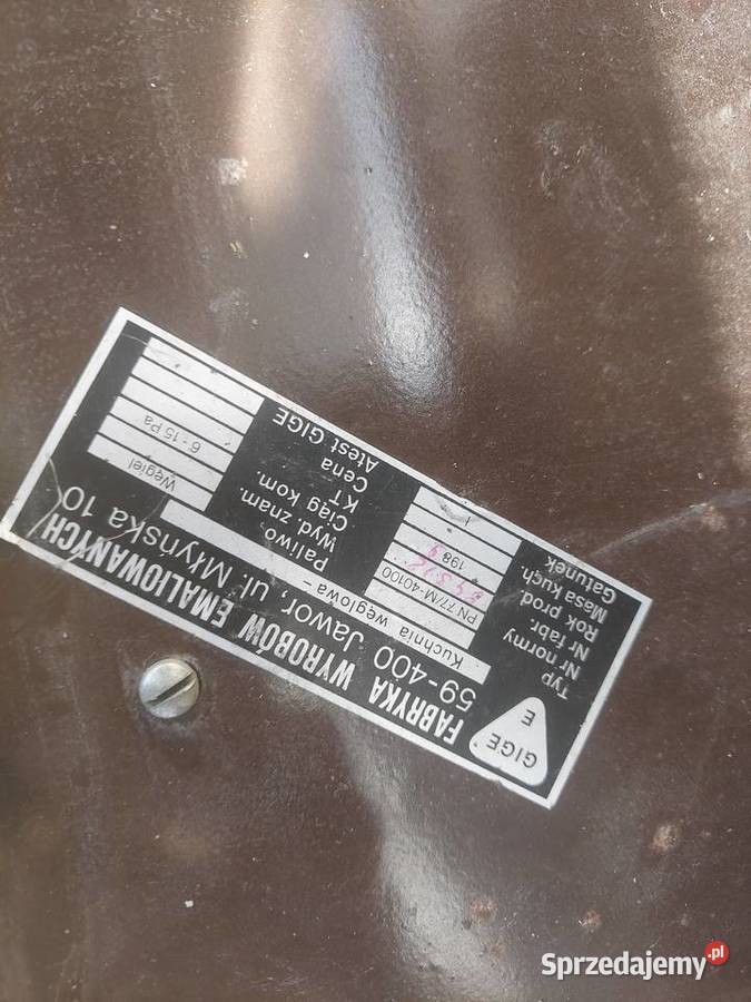 Kuchnia kominek koza piec