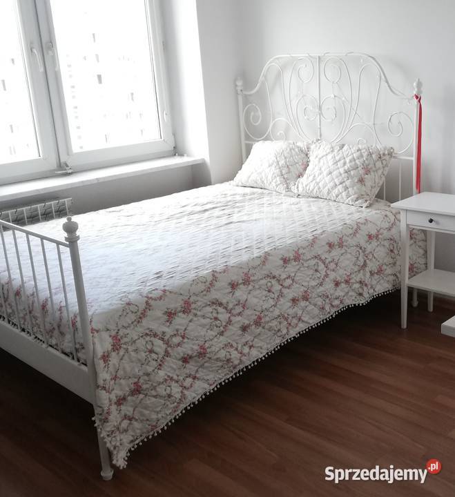 Łóżko metalowe 140x200 Ikea do sypialni Warszawa