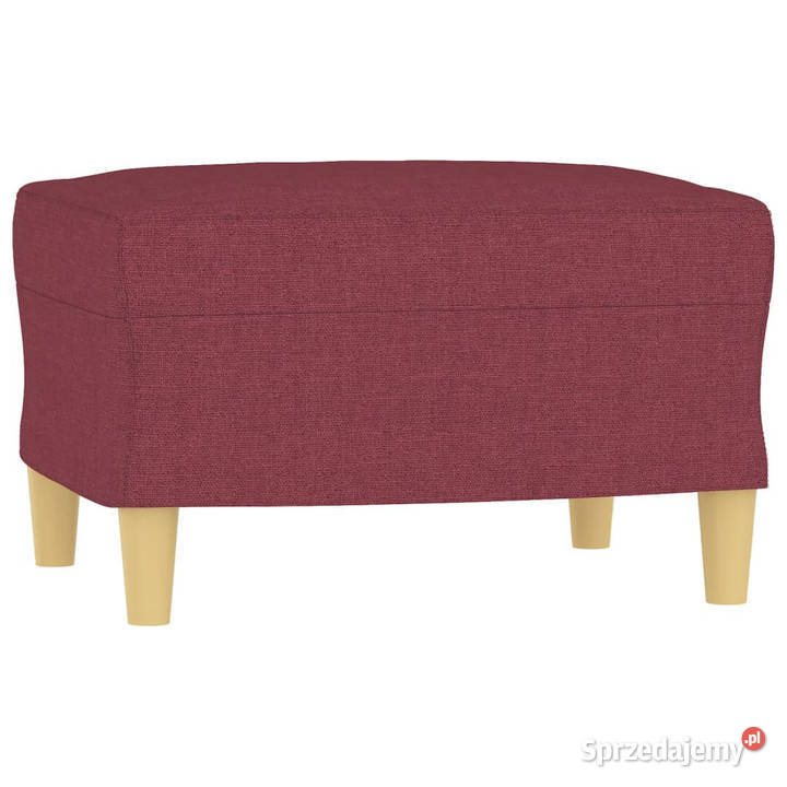 3osobowa sofa z podnóżkiem winna czerwień 180 Warszawa sprzedam