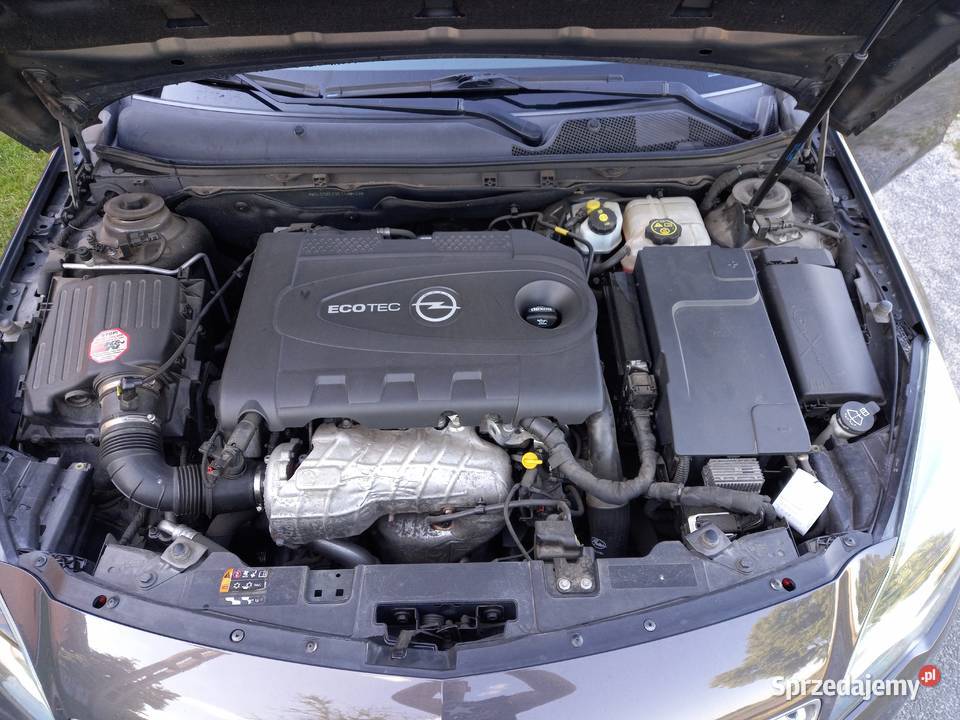 Opel Insignia A Lift 2014r welurowa tapicerka Samochody osobowe wielkopolskie Lubstówek