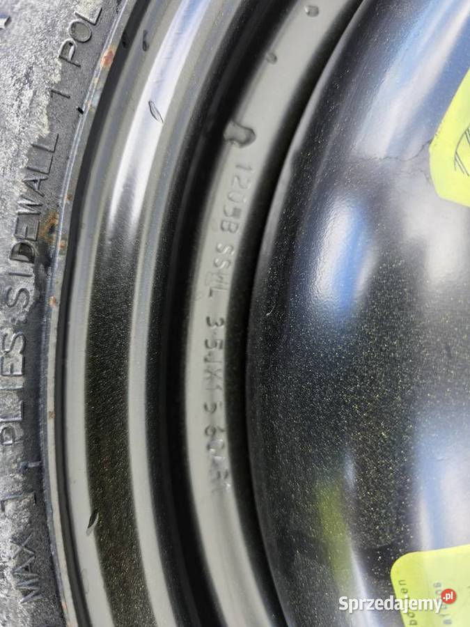 Koło dojazdowe zapasowe Citroen C3 II 12580 R15 Daleszyce