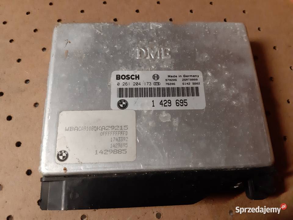 Sterownik silnika BMW e36 18 8v 115 lubuskie Nowa Sól