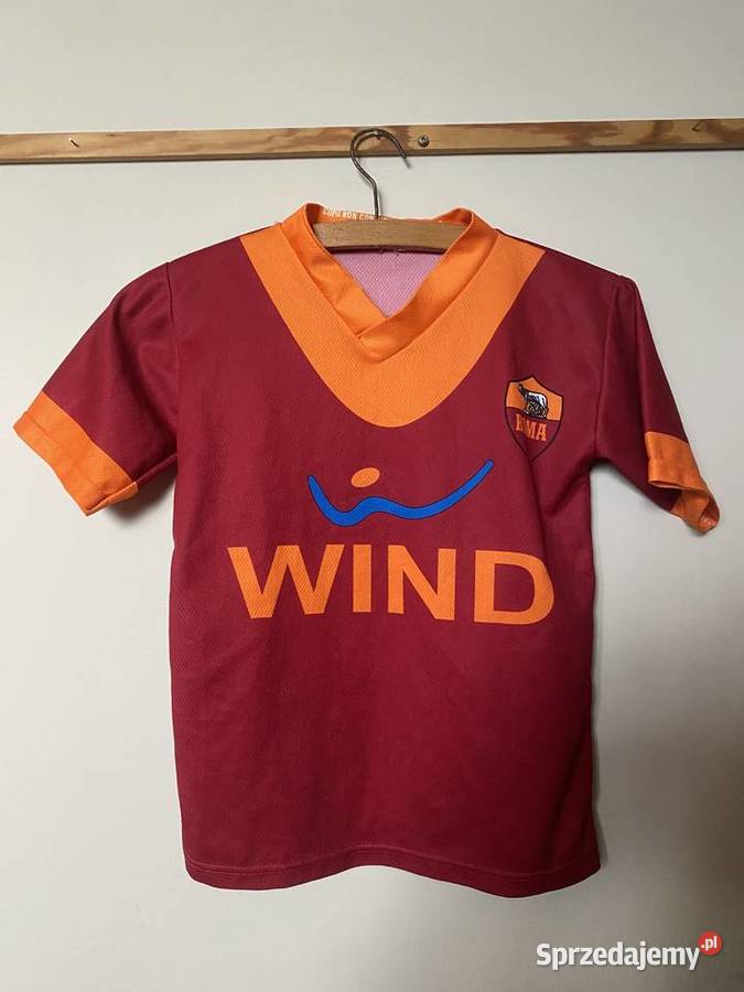 Vintage AS ROMA 10 TOTTI dziecięca UNIKAT Wrocław sprzedam