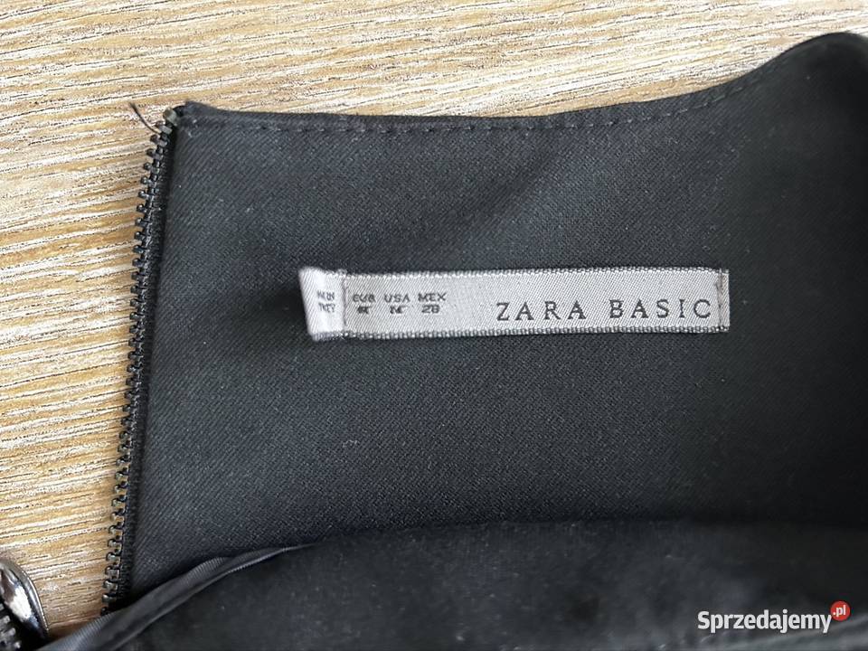 Sukienka Zara M czarna sukienka Zara czarny Wyszków