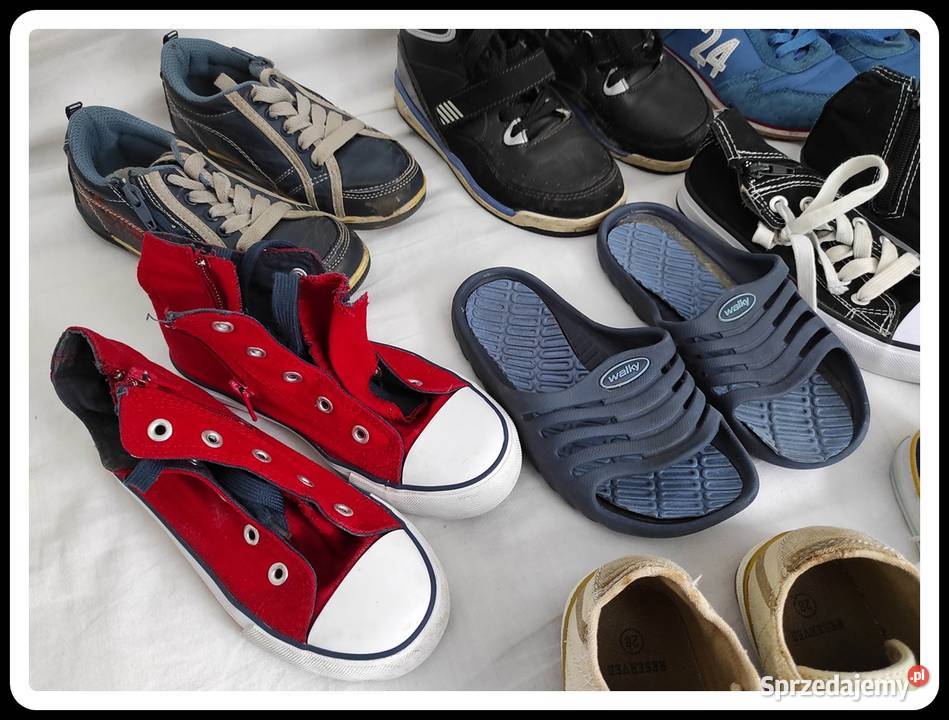 Buty chłopięce 11 par zestaw rozmiar 28293031 Płock