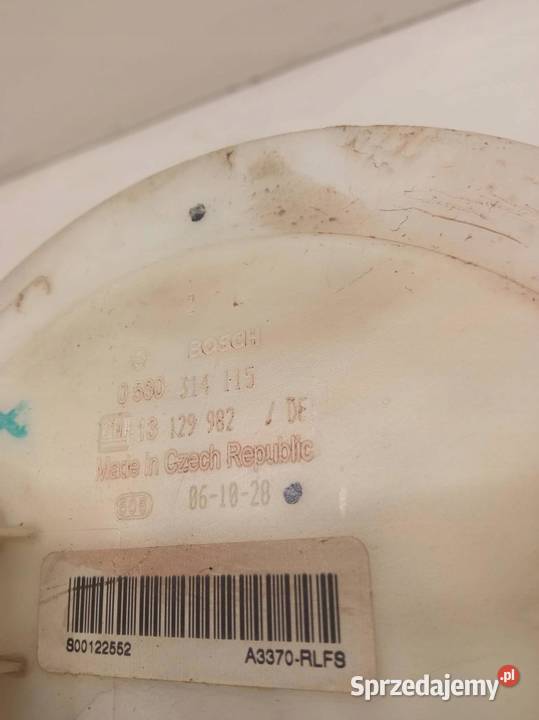 POMPA PALIWA PŁYWAK 18 B 0580314115 13129982