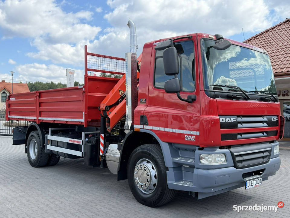 DAF CF 75310 HDS Palfinger PK 11001K Rotator świętokrzyskie Widełki sprzedam
