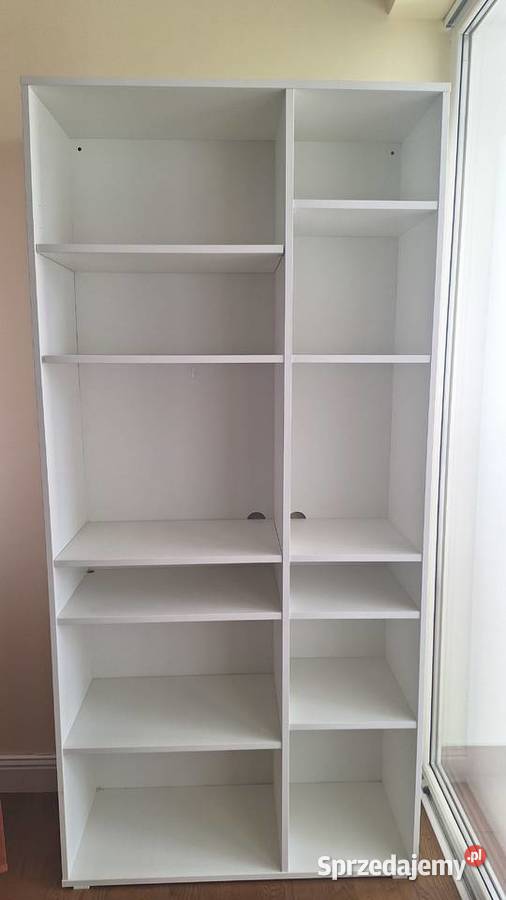Regał IKEA Vihals10 połek biały 95x37x200 Warszawa