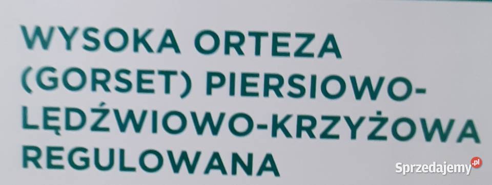 Orteza nadgarstka uniwersalna wygodna tania Sprzęt rehabilitacyjny i ortopedyczny Syców sprzedam