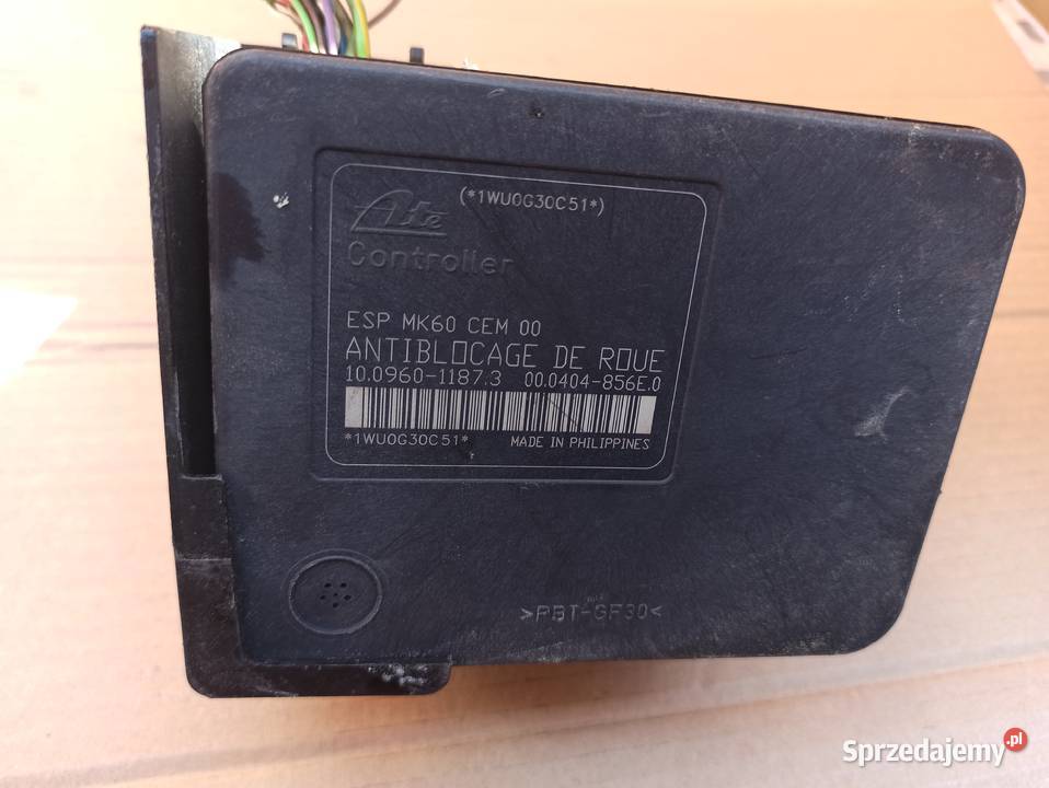 Peugeot 207 Pompa ABS ESP 9662295880 10096011873 Bolesławiec