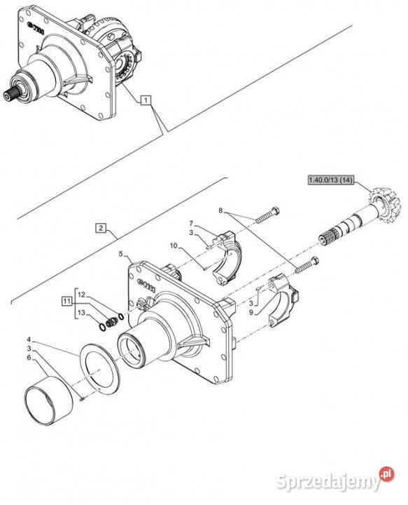 Holland T6010 T6090 T6070 T7230 Wspornik wielkopolskie Jastrzębniki sprzedam